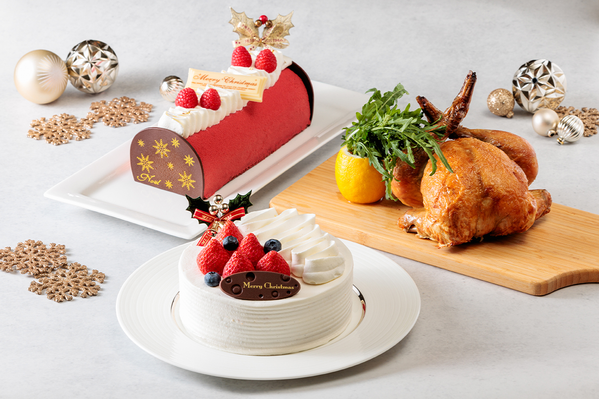 ANAクラウンプラザホテル知立 2026年クリスマスケーキとローストチキン