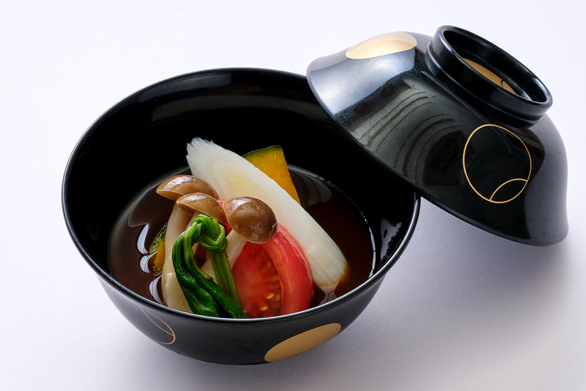 地野菜の味噌汁